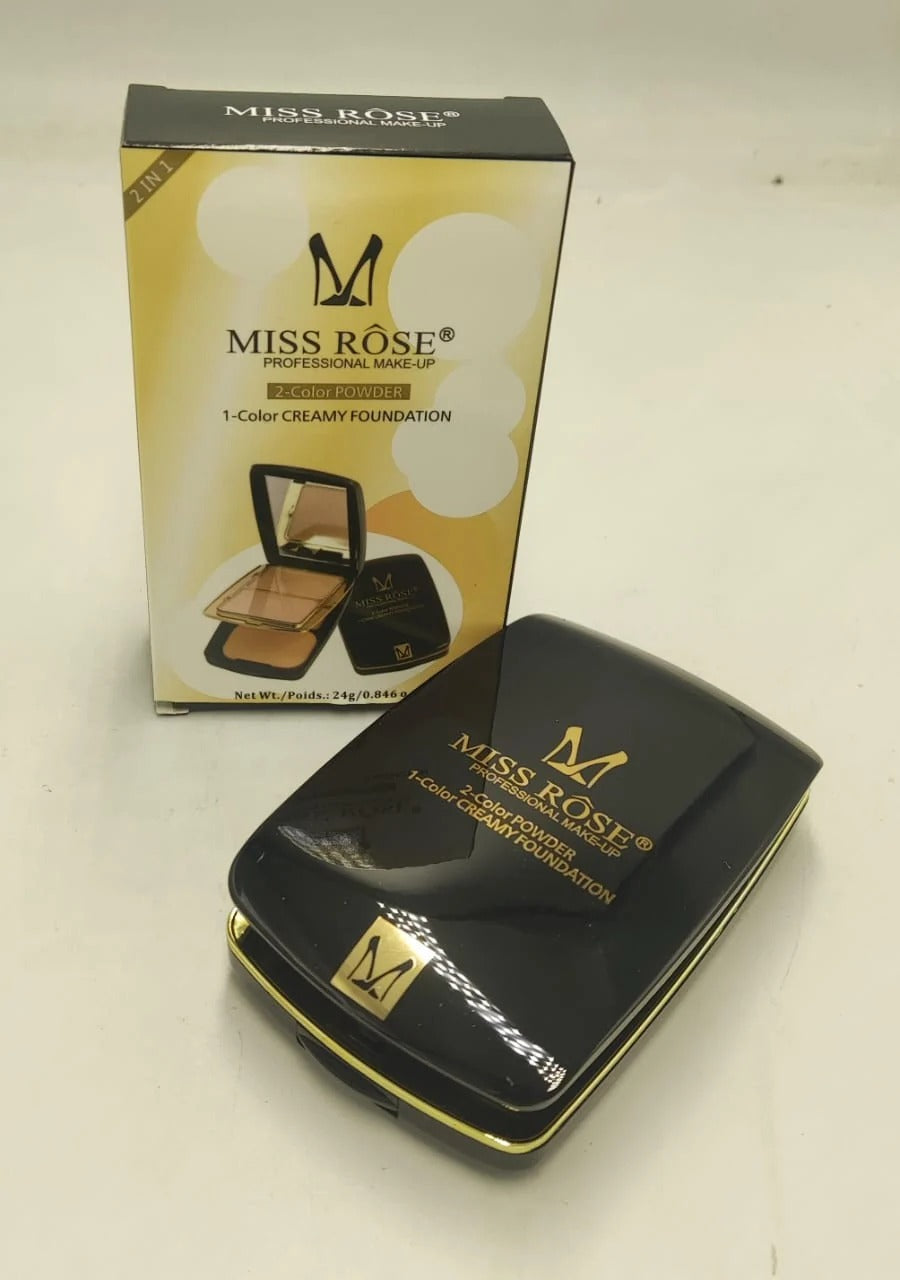 Miss Rose - 2-in-1 Compact Powder