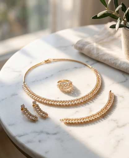 Luxury 4-Piece Jewelry Set